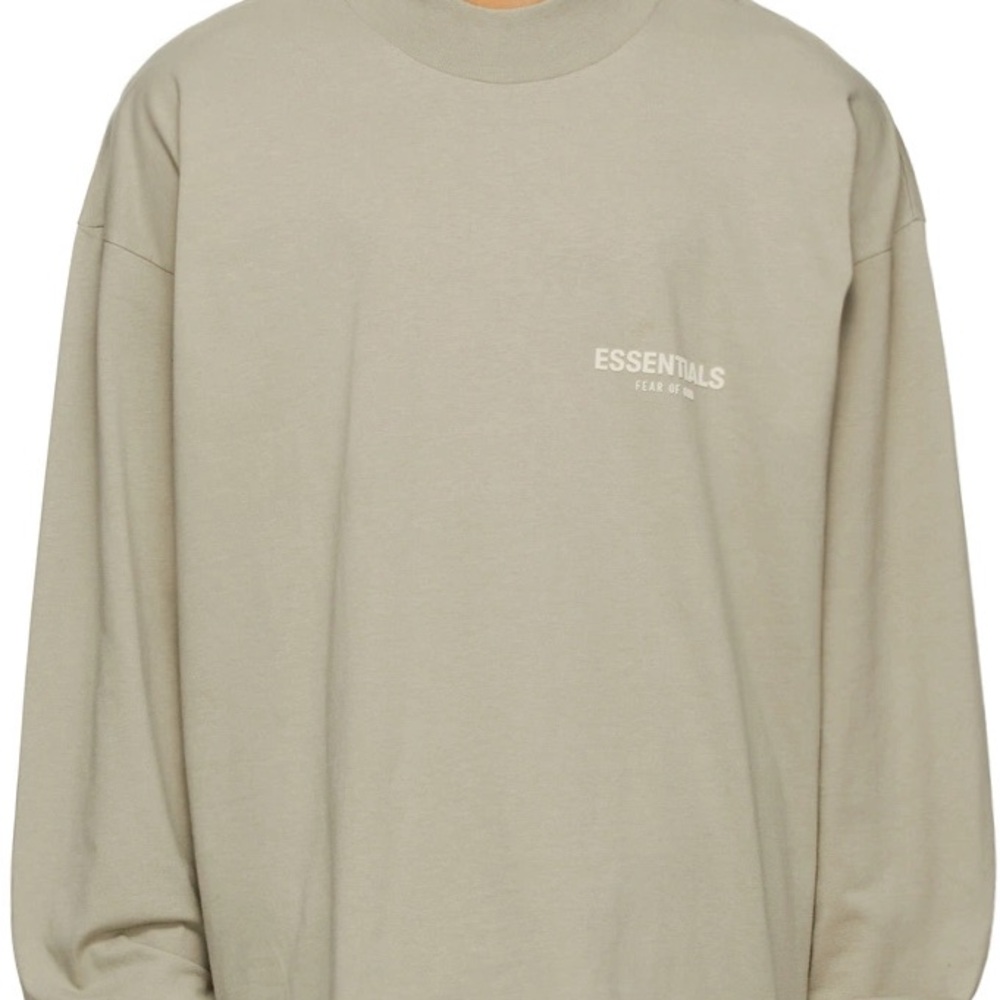 Fear Of God Essentials Beige Long Sleeve